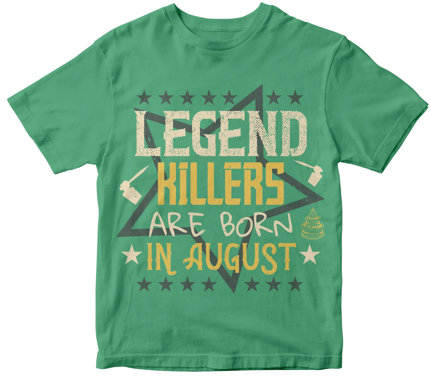 Legends killers are born in august tee Mr Perfecto Brand
