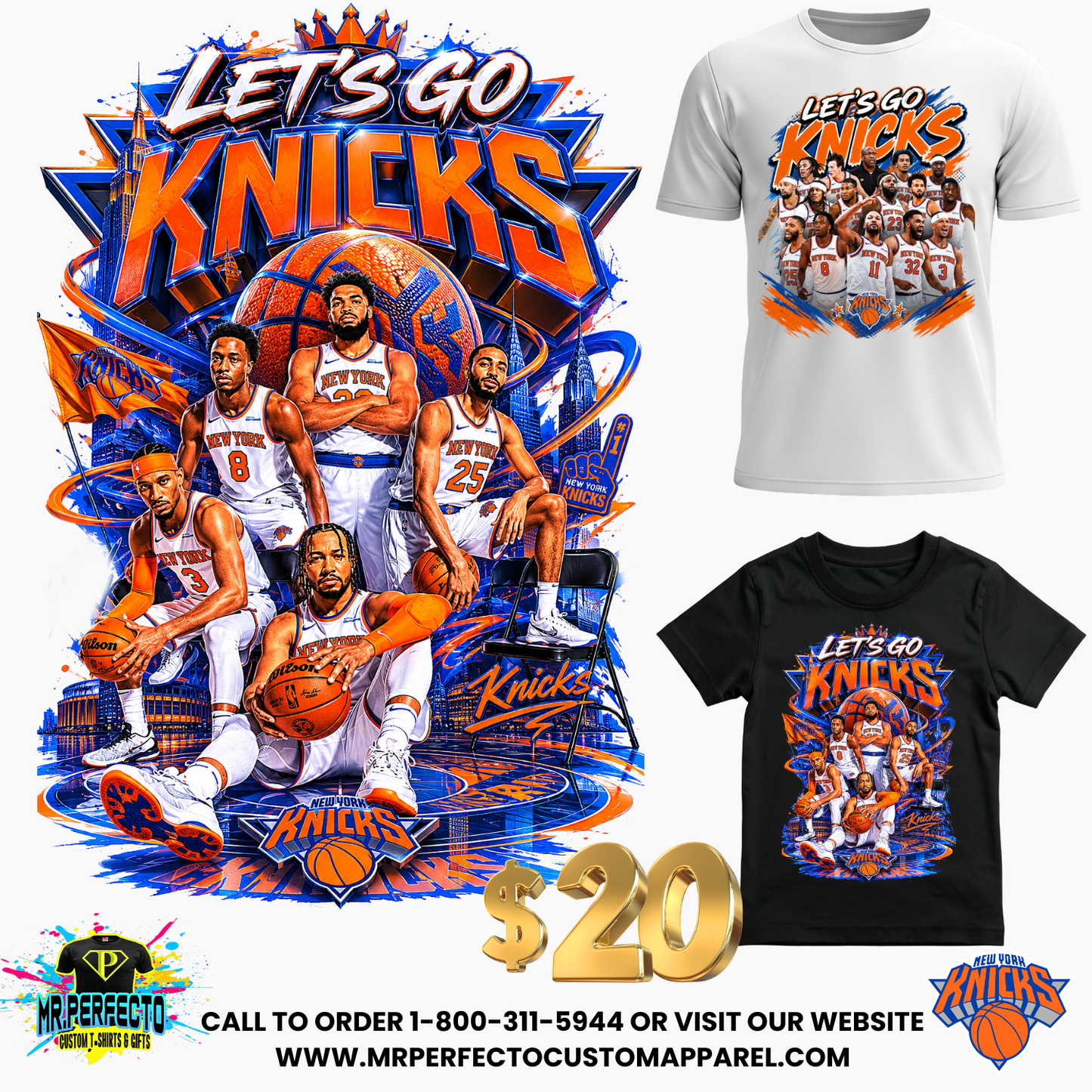 NEW YORK KNICKS TSHIRTS